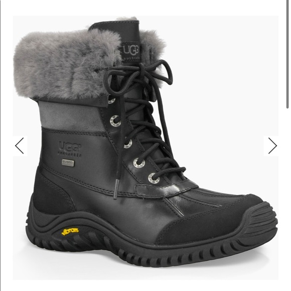 UGG womens black Adirondack winter boots